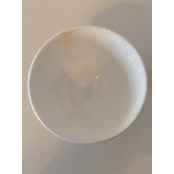 Milk Glass  Dessert Cup Grapes Leaves Replacement Vintage - Picture 9 of 10